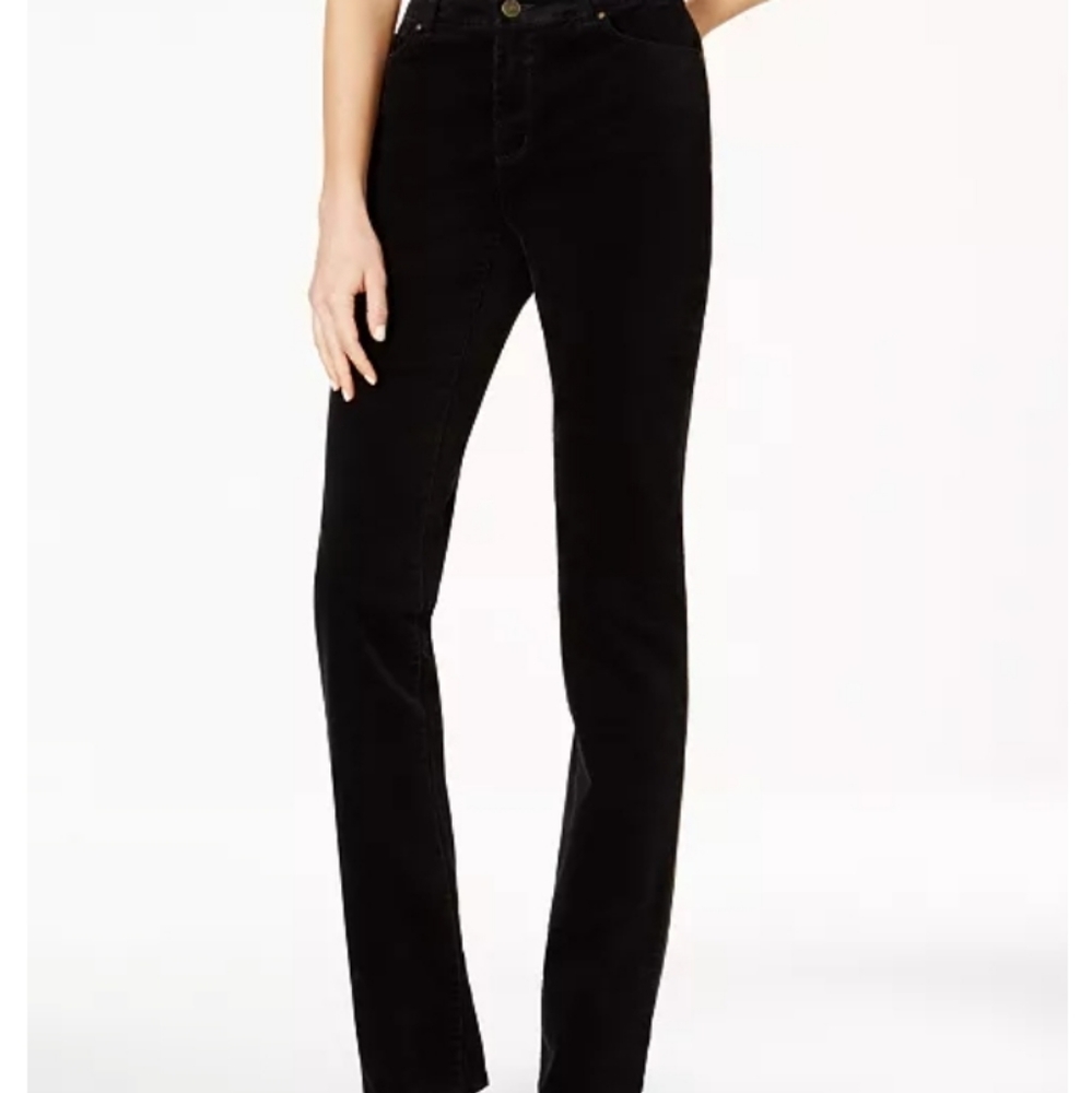 CHARTER CLUB TUMMY CONTROL CORDUROY PANT SIZE 18
